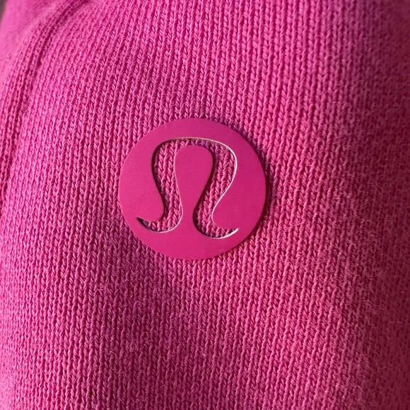 Lululemon All Yours Cropped Hoodie - Sonic Pink - Picture 7 of 10